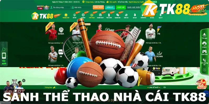 Thể Thao TK88 - Sân Chơi Giải Trí Đỉnh Cao Năm 2024